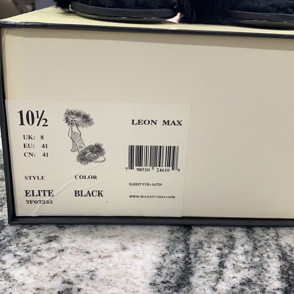 Rabbit fur winter heels - Picture 3 of 6